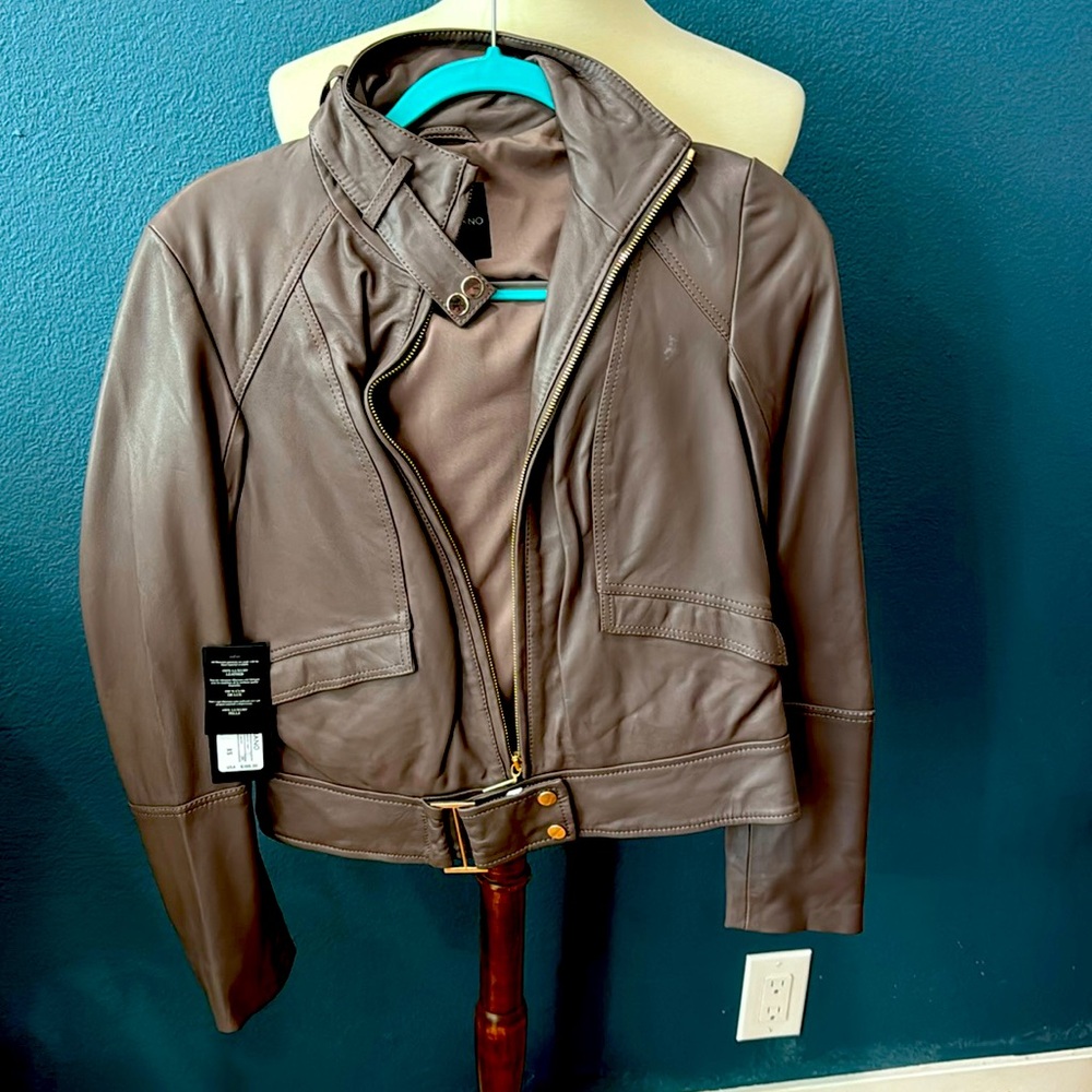 Marciano leather jacket